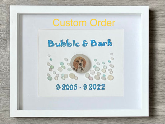 Custom order - 8x10 matted and framed