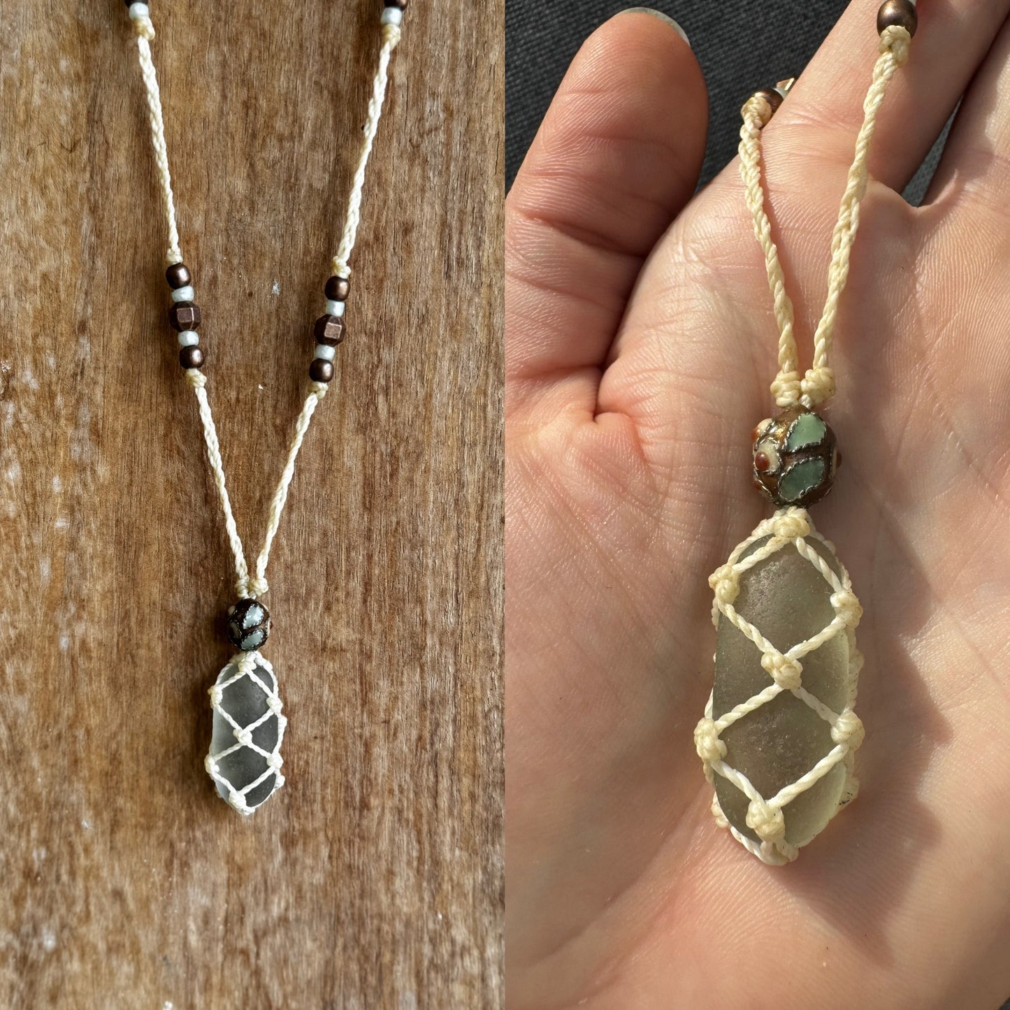 Gray Area Necklace