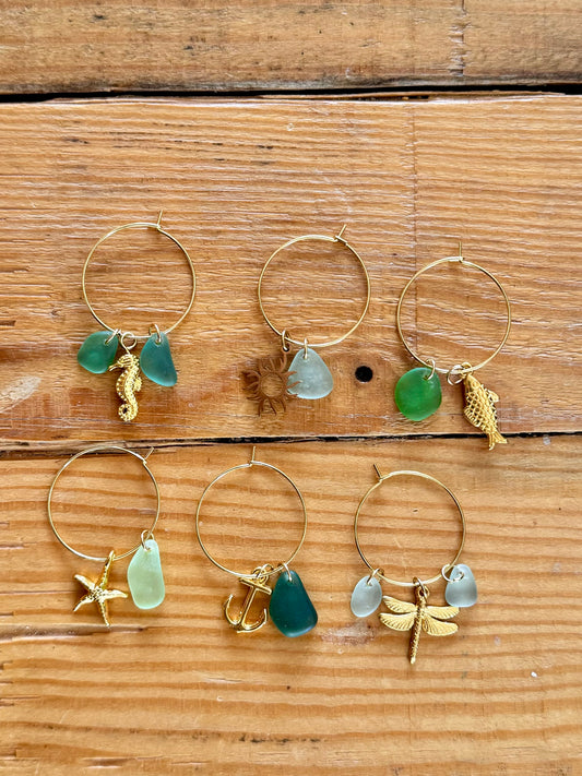 Wine charms - gold