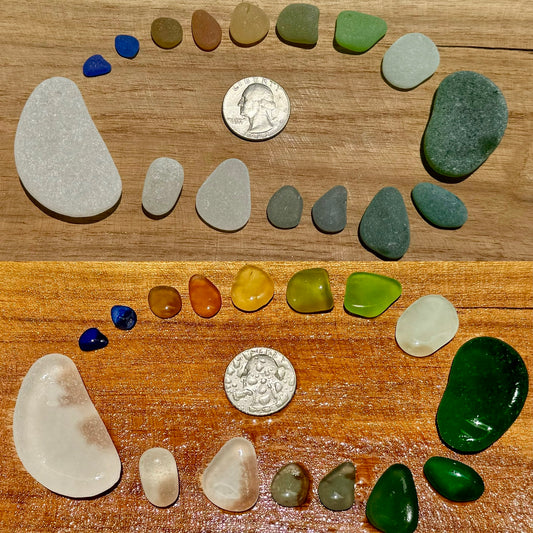 Seaglass collectors lot